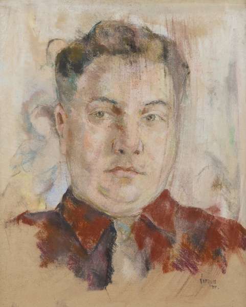 1937 7 Portrait dhomme pastel