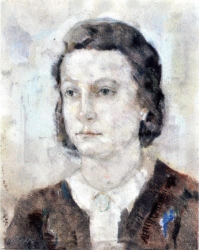 1940 5 Portrait de Beatrice Clement