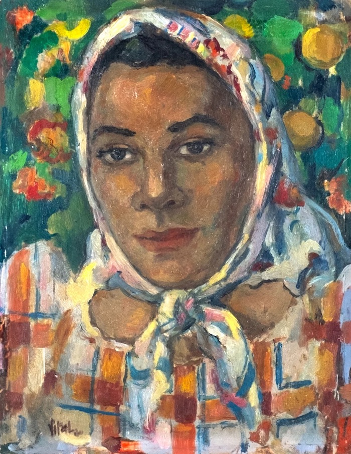 1945 6 macario vitalis untitled portrait of a KAVEH