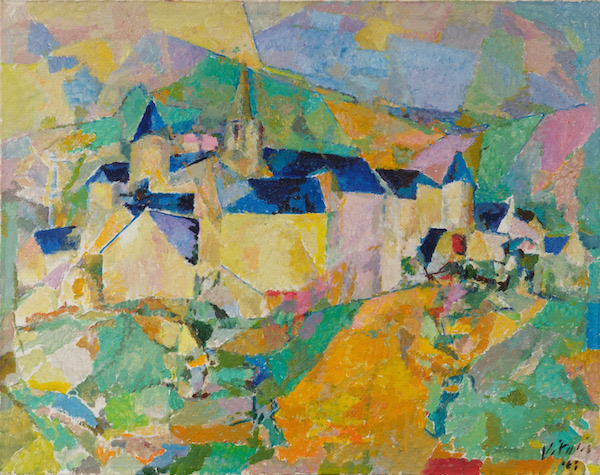 1961 17 Village forifie hst 50x65 3 1