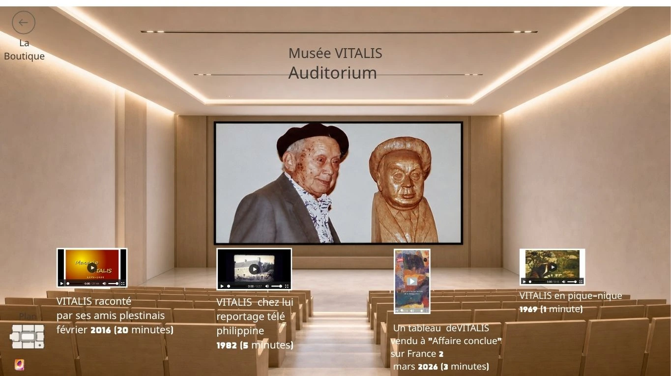 Salle 9 Auditorium musee VITALIS