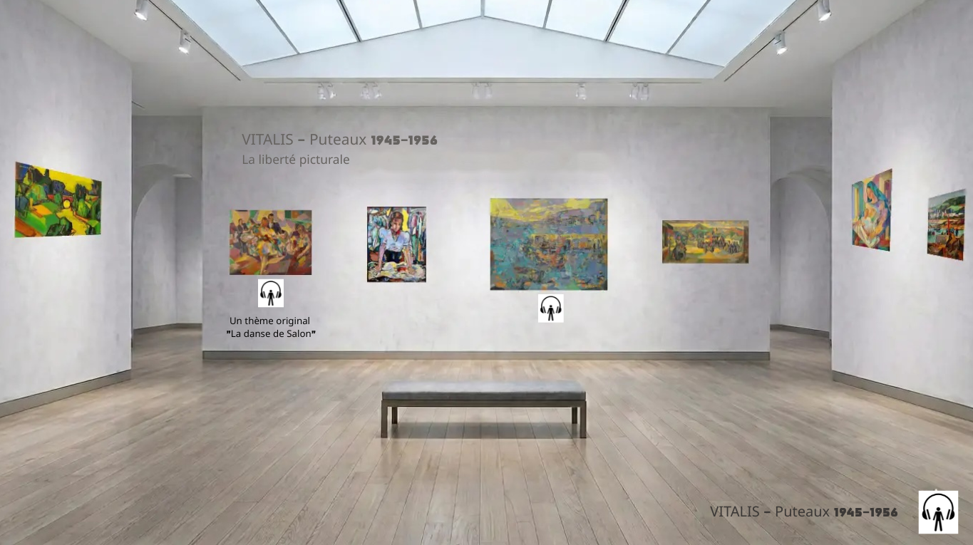Salle 2 Le musee VITALIS 1945 1956