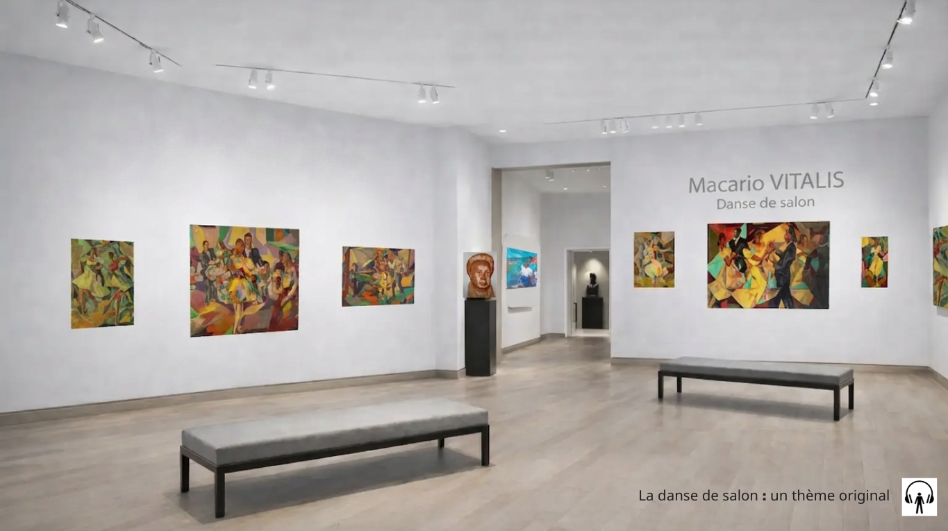 Salle 3 Le musee VITALIS Danse de salon