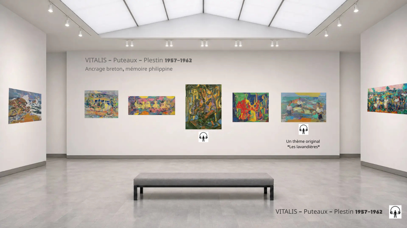 Salle 4 Le musee VITALIS 1957 1962