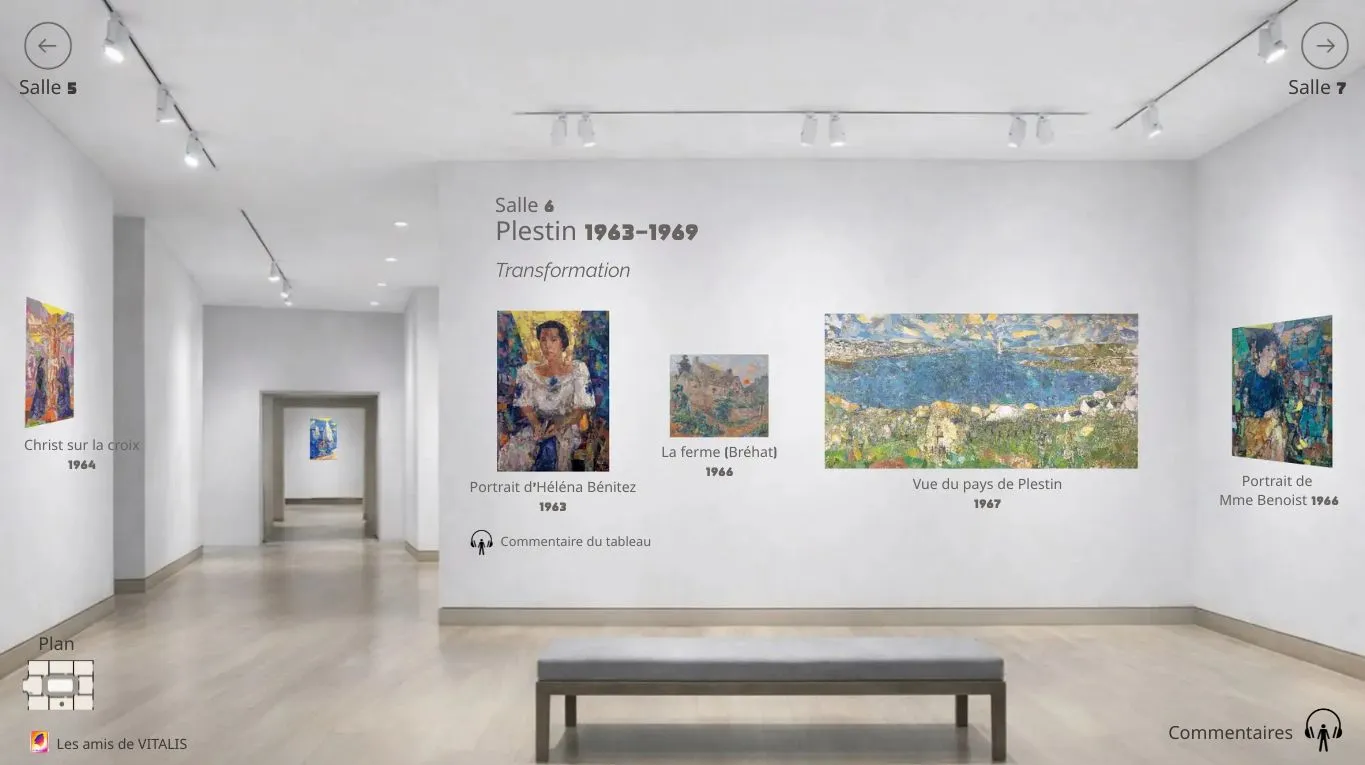 Salle 6 Le musee VITALIS 1963 1969